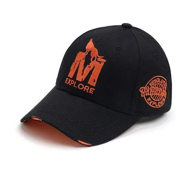 Damen Baseballmütze Sommermütze Atmungsaktive Baumwollmützen Für Männer Stickereimütze Snapback Anker Sport Für Gorros Sonnenhüte