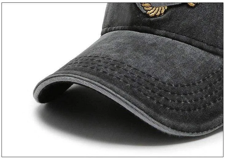 Damen Baseballmütze Sommermütze Atmungsaktive Baumwollmützen Für Männer Stickereimütze Snapback Anker Sport Für Gorros Sonnenhüte