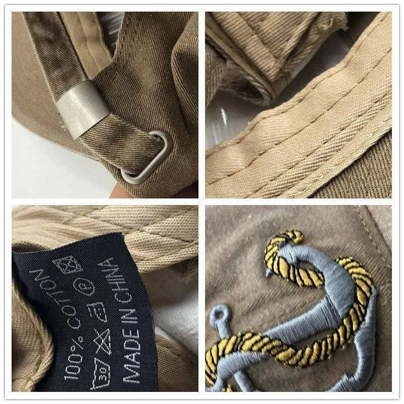 Damen Baseballmütze Sommermütze Atmungsaktive Baumwollmützen Für Männer Stickereimütze Snapback Anker Sport Für Gorros Sonnenhüte