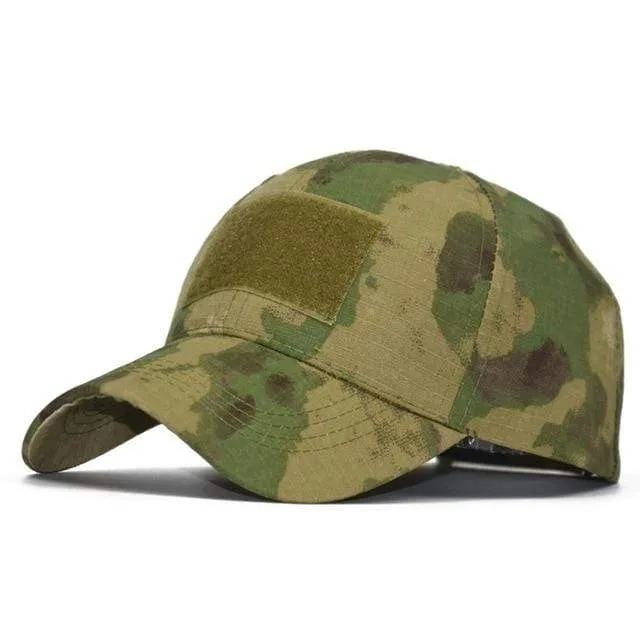 Camo Baseball Cap Männer Sommer Mesh Cap Taktische Camouflage Velcr Snapback Outdoor Klettern Jagd Camo Sommerhut W1007