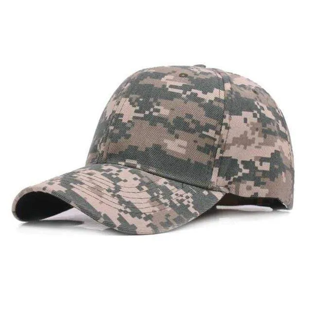 Snow Camo Baseball Cap Männer Tactical Cap Camouflage Snapback Hut Für Männer Hohe Qualität Knochen Masculino Dad Hut Trucker