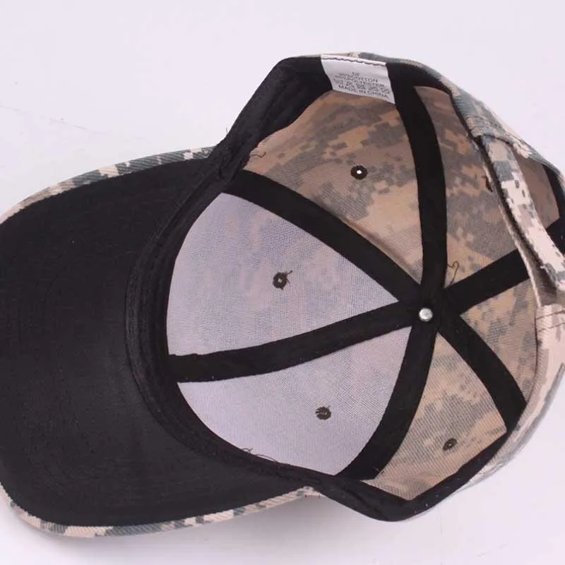 Snow Camo Baseball Cap Männer Tactical Cap Camouflage Snapback Hut Für Männer Hohe Qualität Knochen Masculino Dad Hut Trucker