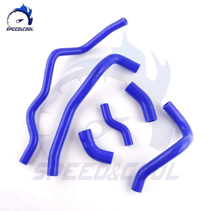 1985-2007 Yamaha V-Max 1200 VMAX VMX12 Motorrad Silikon Kühlerschlauch Kit Hochleistungs-Drucktemperatur