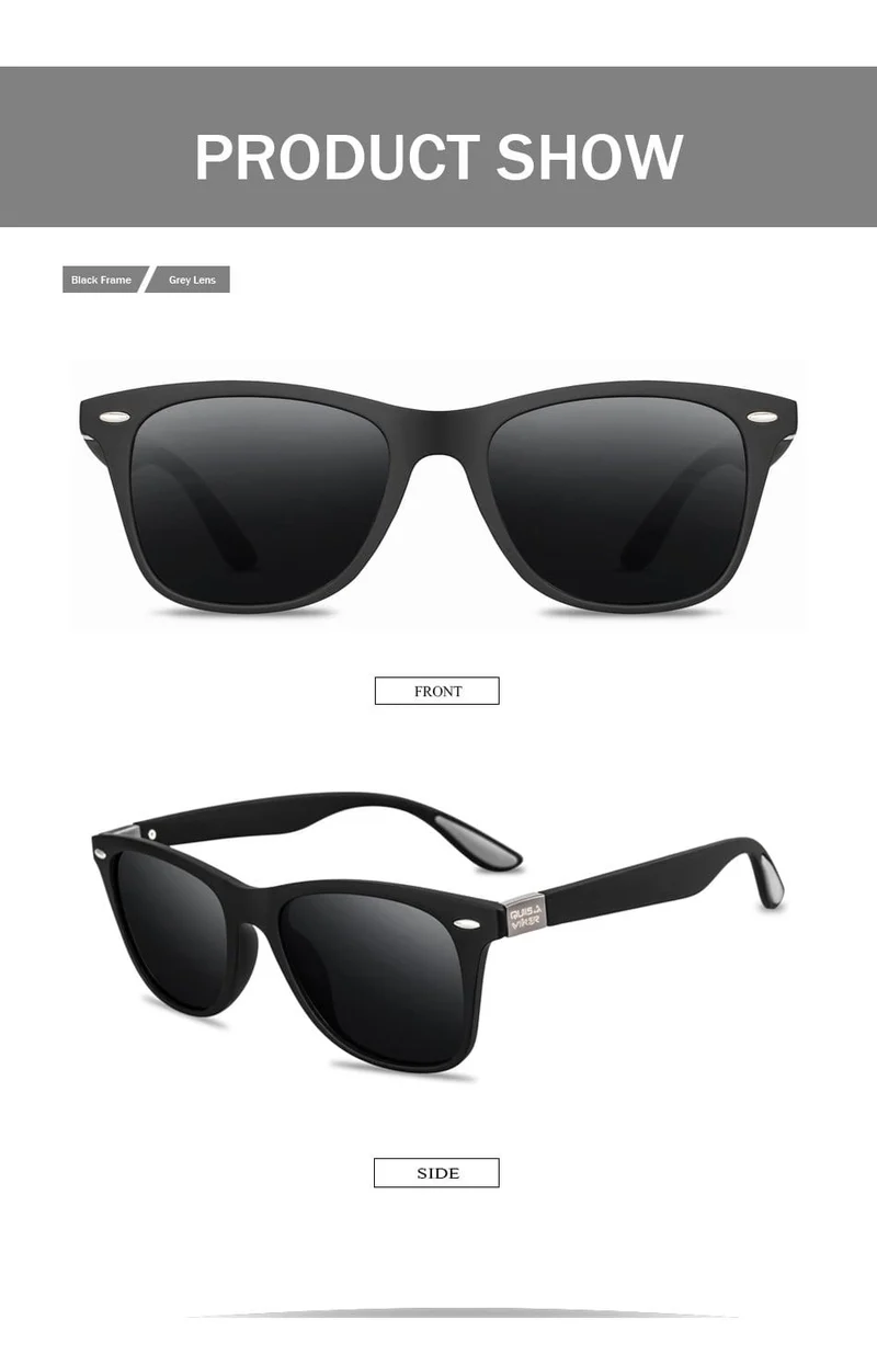 QUISVIKER Markendesigner Neue Polarisierte Brillen Männer Frauen Angeln Sonnenbrillen Sport Sonnenbrillen Camping Wandern Autofahren Brillen
