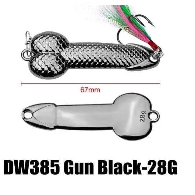 1 stücke Hochwertiger Metalllöffel Köder 3g-36g Schwarz Rose Gold Metall Pailletten mit Feder Harter Köder Für Barsch Hecht Karpfenangeln