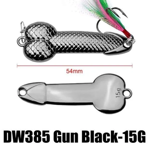 1 stücke Hochwertiger Metalllöffel Köder 3g-36g Schwarz Rose Gold Metall Pailletten mit Feder Harter Köder Für Barsch Hecht Karpfenangeln