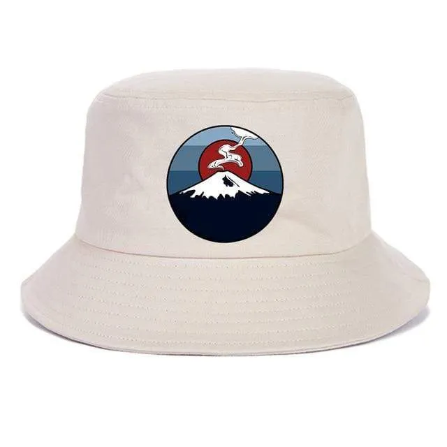 Strand-Bucket-Cap, Unisex-Baumwoll-Bucket-Hüte, Damen und Herren, Sommer-Sonnenschutzhut, einfarbig, Sonnenhaube, Outdoor-Fischerhut