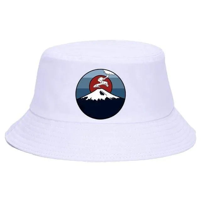 Strand-Bucket-Cap, Unisex-Baumwoll-Bucket-Hüte, Damen und Herren, Sommer-Sonnenschutzhut, einfarbig, Sonnenhaube, Outdoor-Fischerhut