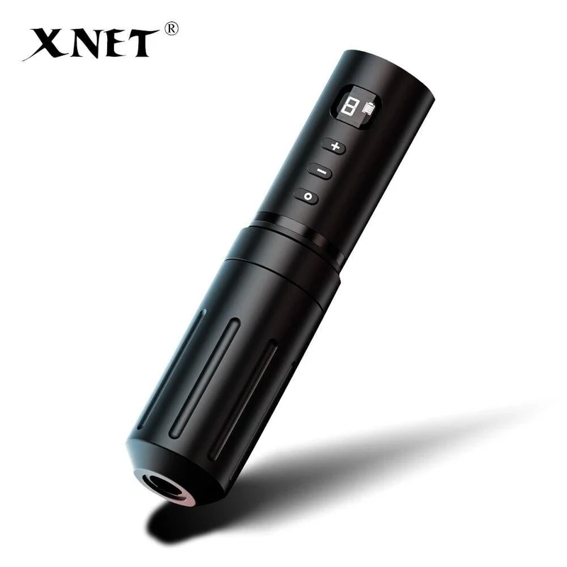 Tragbarer kabelloser Tattoo-Stift, starker kernloser Motor, abnehmbares Design, 1800 mAh Lithium-Akku, schnelle Aufladung
