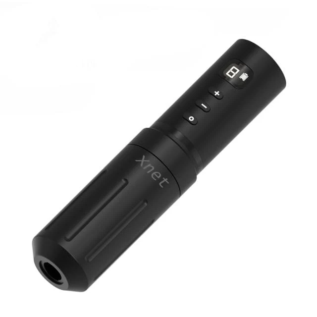 Tragbarer kabelloser Tattoo-Stift, starker kernloser Motor, abnehmbares Design, 1800 mAh Lithium-Akku, schnelle Aufladung