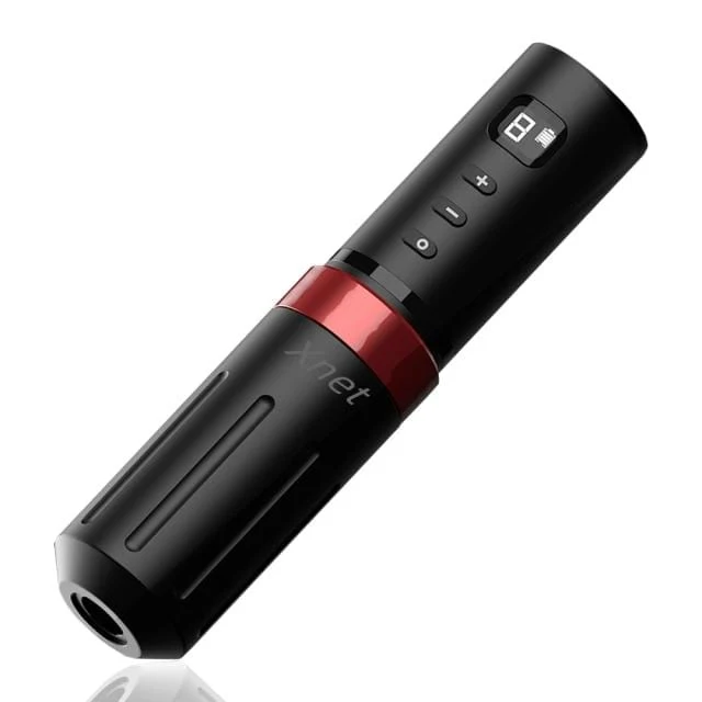 Tragbarer kabelloser Tattoo-Stift, starker kernloser Motor, abnehmbares Design, 1800 mAh Lithium-Akku, schnelle Aufladung