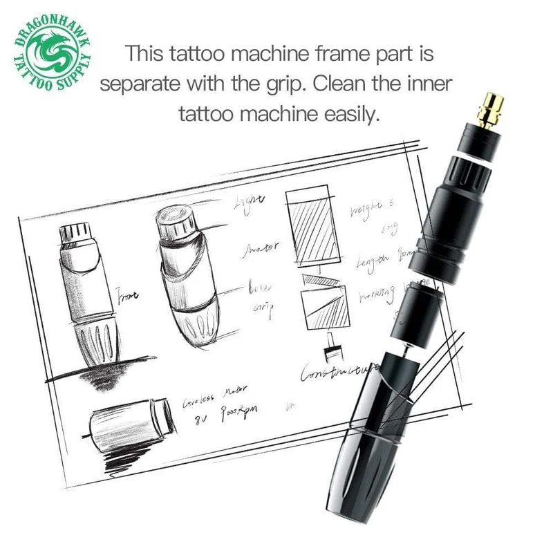Professionelle Mast Permanent Make-up Maschine Rotary Pen Eyeliner Werkzeuge Tattoo Maschine Pen Style Zubehör für Tattoo Augenbrauen