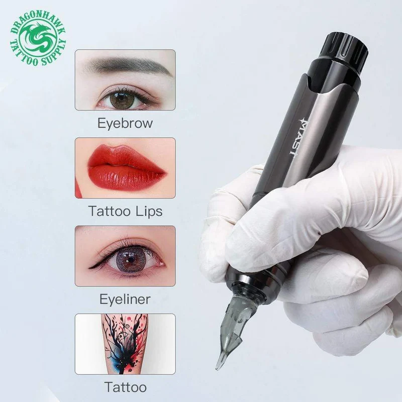 Professionelle Mast Permanent Make-up Maschine Rotary Pen Eyeliner Werkzeuge Tattoo Maschine Pen Style Zubehör für Tattoo Augenbrauen
