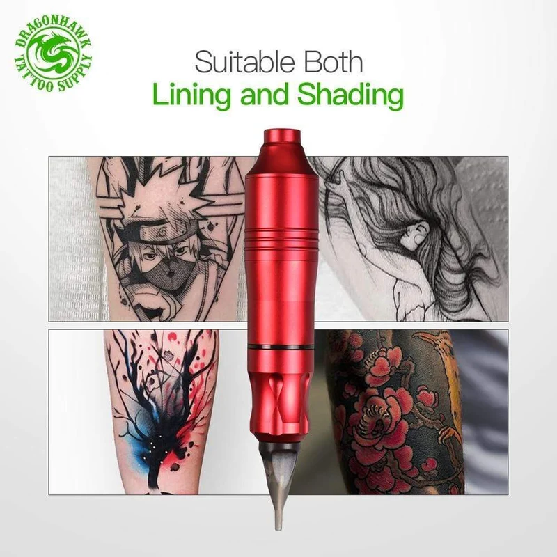 Tattoo Permanent Make-up Set Rotary Pen Maschine Tattoo Kits Mini Power Pedal Tattoo Studio Sortiment