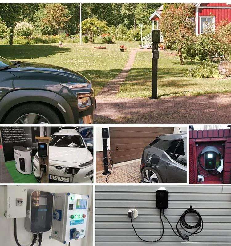 16A 1Phase EVSE Wallbox EV Ladegerät Elektrofahrzeug Ladestation mit Typ 2 Kabel IEC 62196-2 für Audi MINI Cooper Smart