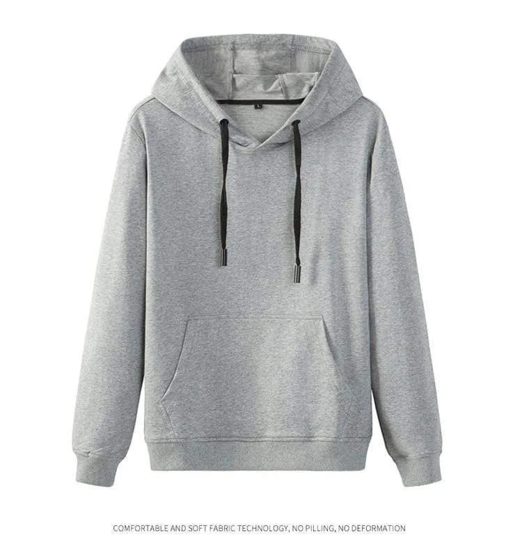 Herren Einfarbige Hoodies Herren Mode Lässige Hoodies Sweatshirts Herren Übergroße Hip Hop Hoodies Sweatshirt Tops