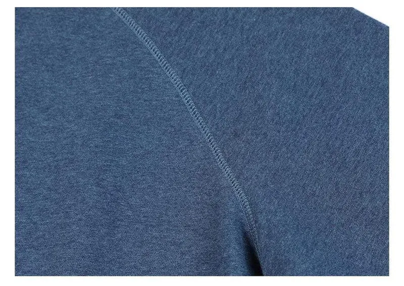 Frühling Neue Spezielle Denim Blau Farbe Sweatshirts Männer Plus Größe Raglan Ärmel Hoodies Hohe Qualität Pullover