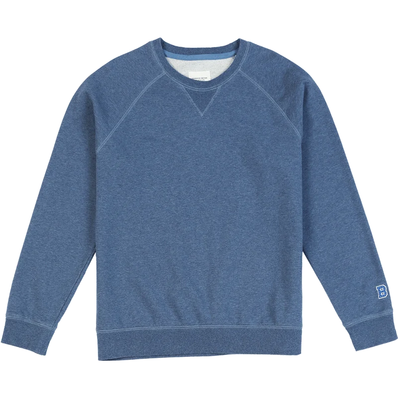 Frühling Neue Spezielle Denim Blau Farbe Sweatshirts Männer Plus Größe Raglan Ärmel Hoodies Hohe Qualität Pullover