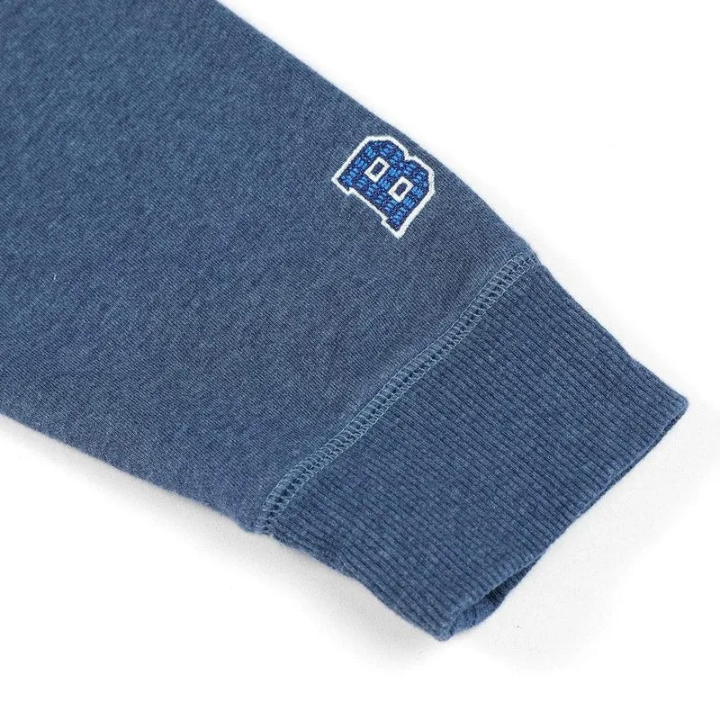 Frühling Neue Spezielle Denim Blau Farbe Sweatshirts Männer Plus Größe Raglan Ärmel Hoodies Hohe Qualität Pullover
