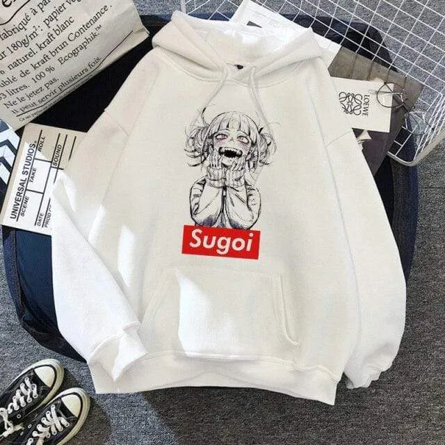 Academia Hoodies Japanischer Anime Bakugou Katsuki Herren Hoodie Boku No Hero Academia Streetwear Casual Harajuku Sweatshirts