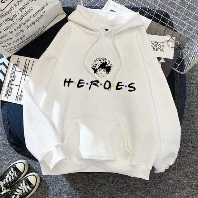 Academia Hoodies Japanischer Anime Bakugou Katsuki Herren Hoodie Boku No Hero Academia Streetwear Casual Harajuku Sweatshirts