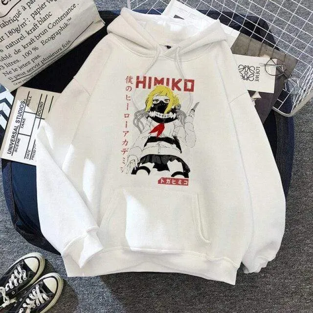 Academia Hoodies Japanischer Anime Bakugou Katsuki Herren Hoodie Boku No Hero Academia Streetwear Casual Harajuku Sweatshirts