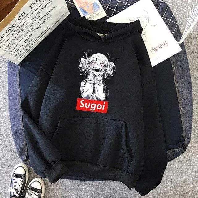 Academia Hoodies Japanischer Anime Bakugou Katsuki Herren Hoodie Boku No Hero Academia Streetwear Casual Harajuku Sweatshirts