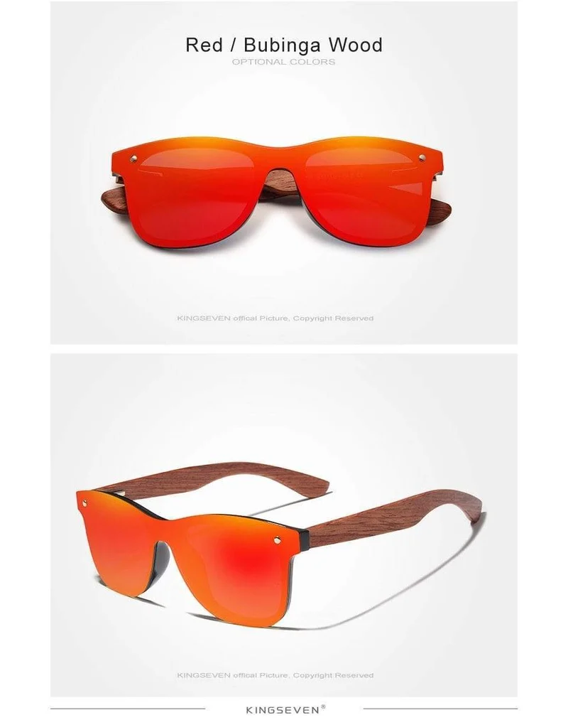 Natürliche Holz Sonnenbrille Männer Polarisierte Mode Sonnenbrille Original Holz Oculos De Sol Masculino