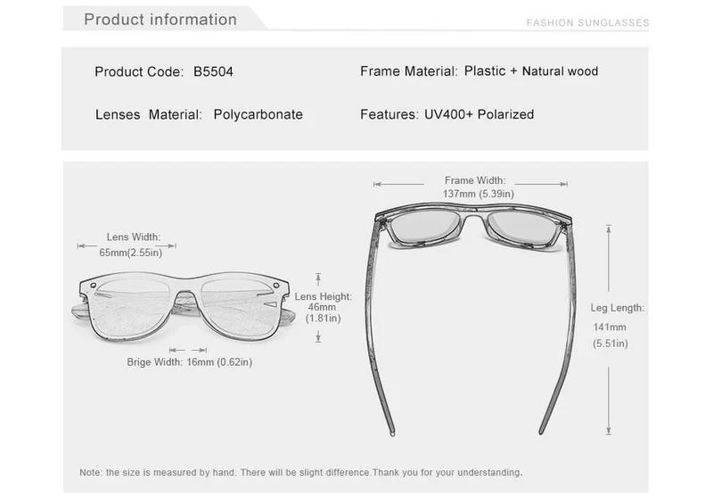 Natürliche Holz Sonnenbrille Männer Polarisierte Mode Sonnenbrille Original Holz Oculos De Sol Masculino