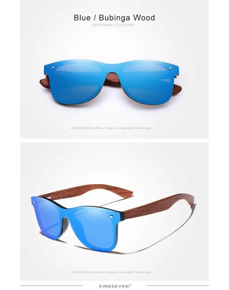Natürliche Holz Sonnenbrille Männer Polarisierte Mode Sonnenbrille Original Holz Oculos De Sol Masculino