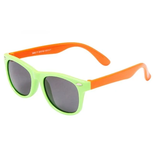 Kinder UV Polarisierte Sonnenbrille Kinder Sonnenbrille Polaroid Sonnenbrille für Mädchen Jungen Baby Brille Retro Brillen
