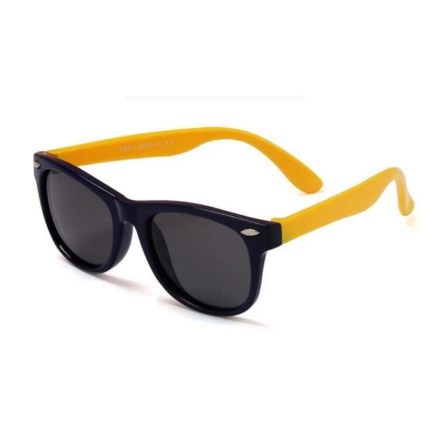 Kinder UV Polarisierte Sonnenbrille Kinder Sonnenbrille Polaroid Sonnenbrille für Mädchen Jungen Baby Brille Retro Brillen