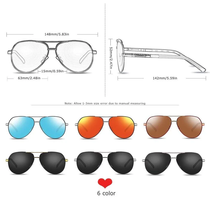 Aluminium Vintage Herren Sonnenbrillen Männer Polarisierte Beschichtung Klassische Sonnenbrille Frauen Schatten Männliche Autofahren Zubehör Brillen