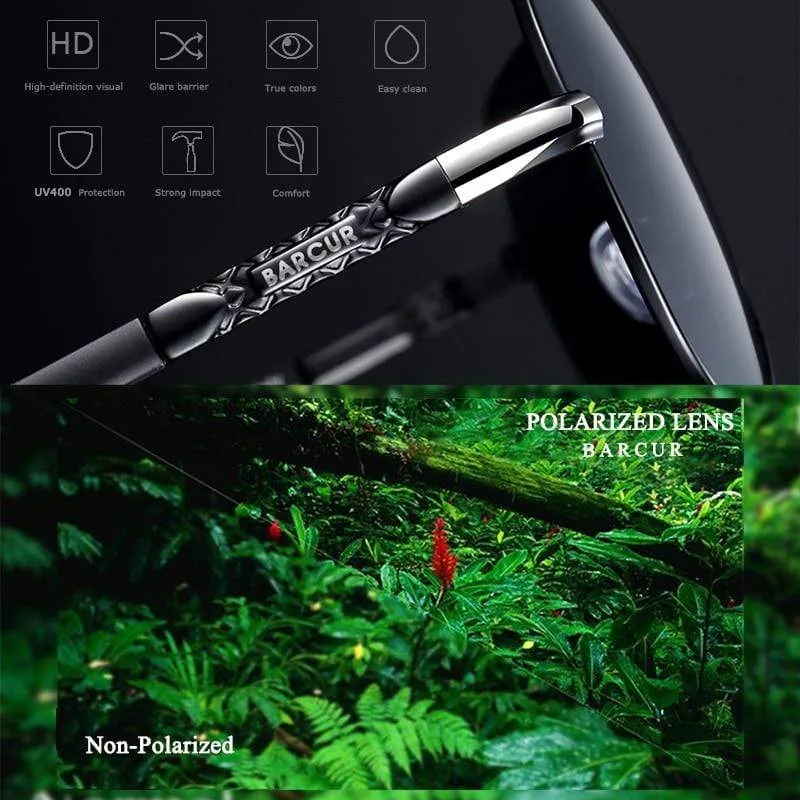 Aluminium Vintage Herren Sonnenbrillen Männer Polarisierte Beschichtung Klassische Sonnenbrille Frauen Schatten Männliche Autofahren Zubehör Brillen