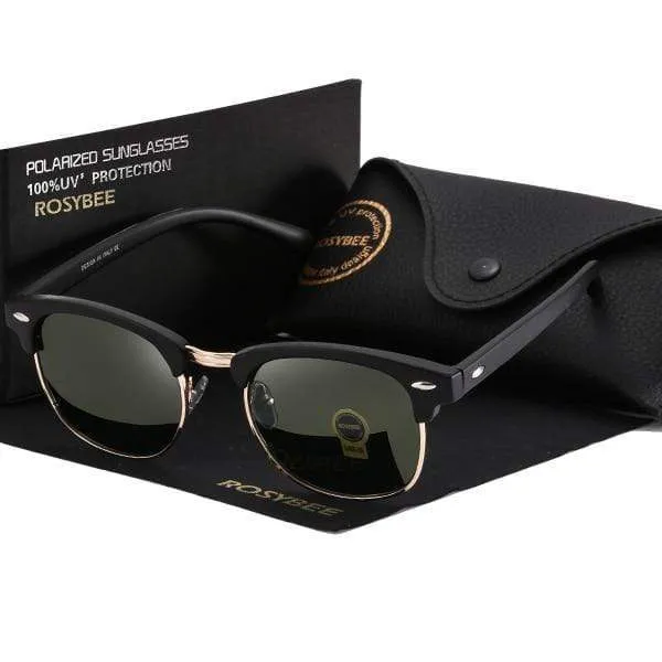 UV400 Polarisierte Sonnenbrille Männer Frauen Klassisch coole Retro-Sonnenbrille Beschichtung Mann Driving Shades Mode männlich Oculos