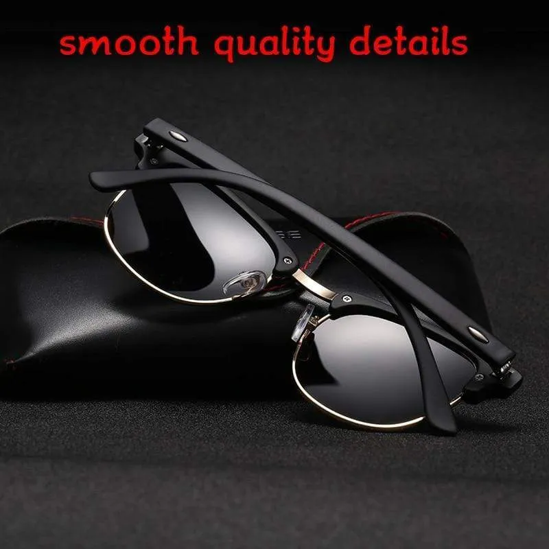 UV400 Polarisierte Sonnenbrille Männer Frauen Klassisch coole Retro-Sonnenbrille Beschichtung Mann Driving Shades Mode männlich Oculos