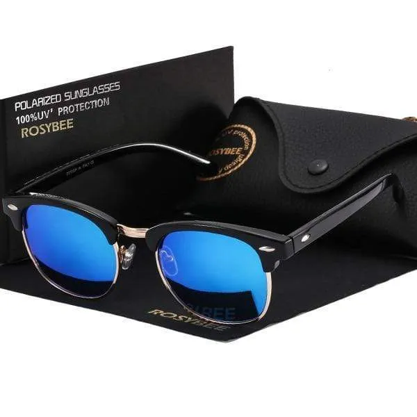 UV400 Polarisierte Sonnenbrille Männer Frauen Klassisch coole Retro-Sonnenbrille Beschichtung Mann Driving Shades Mode männlich Oculos