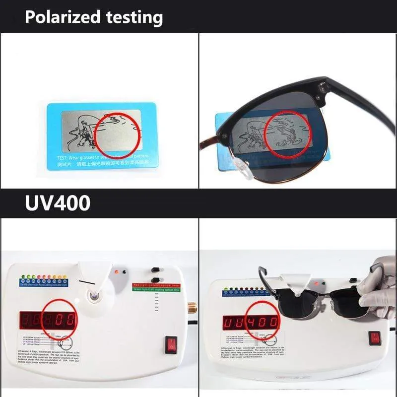 UV400 Polarisierte Sonnenbrille Männer Frauen Klassisch coole Retro-Sonnenbrille Beschichtung Mann Driving Shades Mode männlich Oculos