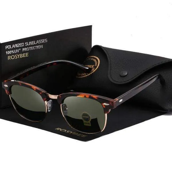 UV400 Polarisierte Sonnenbrille Männer Frauen Klassisch coole Retro-Sonnenbrille Beschichtung Mann Driving Shades Mode männlich Oculos