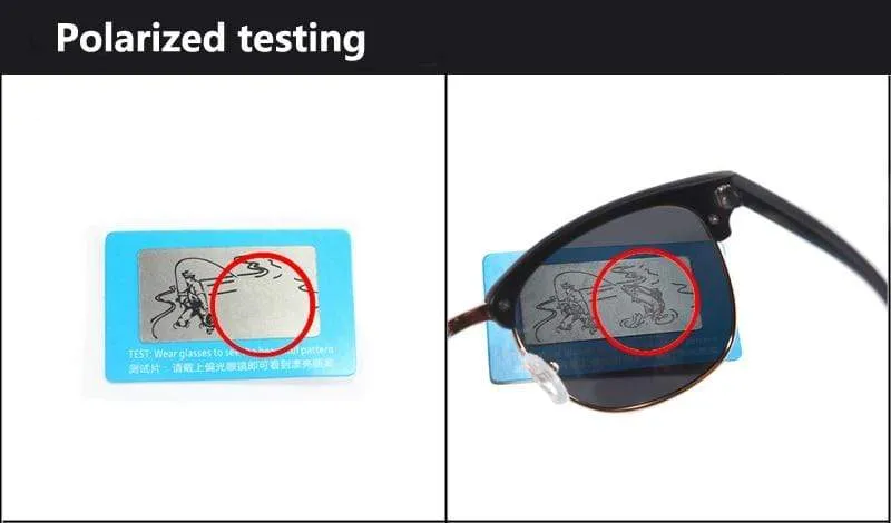 UV400 Polarisierte Sonnenbrille Männer Frauen Klassisch coole Retro-Sonnenbrille Beschichtung Mann Driving Shades Mode männlich Oculos