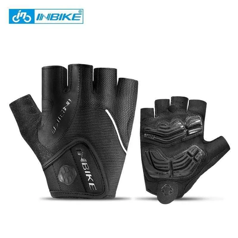 Fahrradhandschuhe Halbfinger-Fahrradhandschuhe Stoßfeste, atmungsaktive GEL-MTB-Mountainbike-Handschuhe Herren Sport-Fahrradbekleidung