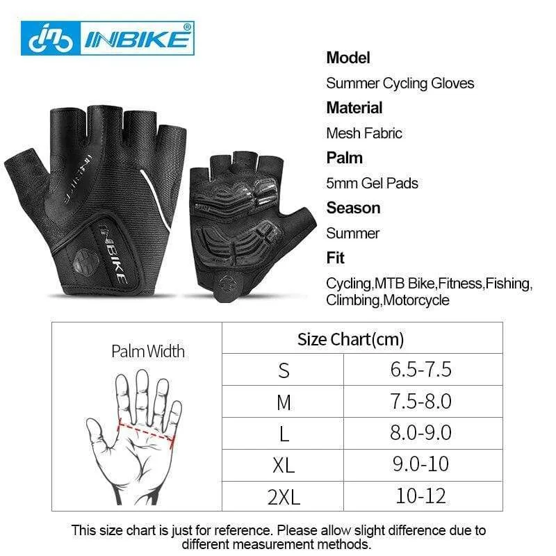 Fahrradhandschuhe Halbfinger-Fahrradhandschuhe Stoßfeste, atmungsaktive GEL-MTB-Mountainbike-Handschuhe Herren Sport-Fahrradbekleidung