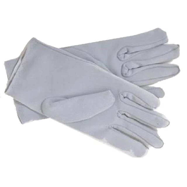 Solide weiße Performance-Handschuhe für Herren, kurze Kellnerhandschuhe, Weiß, Schwarz, Rot, Grau, Beige, Herren-Manier-Zeremonienhandschuhe für Herren