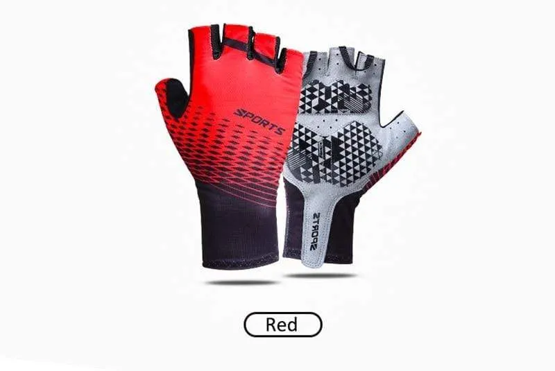 Herren Halbfinger Fahrradhandschuhe Sommer Damen Rennrad Gel Handschuhe Rennrad Anti-Rutsch Fahrrad Sporthandschuh