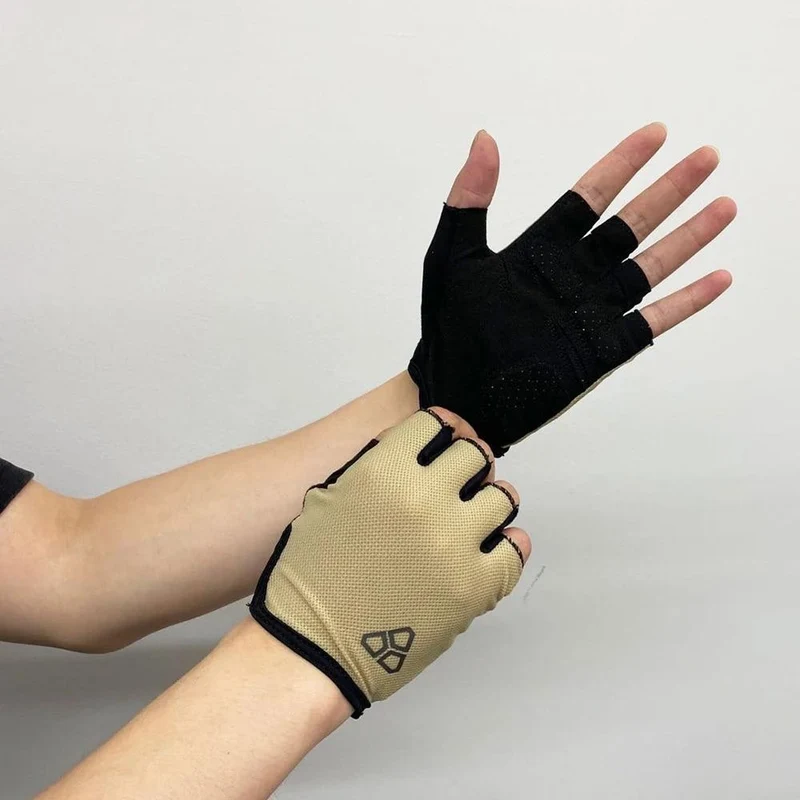 Fahrradhandschuhe Halbfinger Herren Damen Sommersport Stoßfeste Sporthandschuhe MTB Fahrradhandschuh Guantes Ciclismo