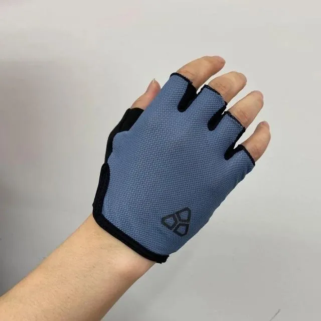 Fahrradhandschuhe Halbfinger Herren Damen Sommersport Stoßfeste Sporthandschuhe MTB Fahrradhandschuh Guantes Ciclismo