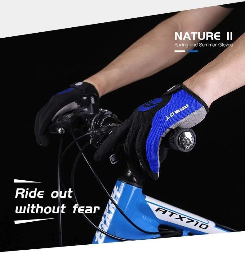 Luva Fäustlinge Fahrradhandschuhe Vollfinger Fahrradhandschuhe Anti Slip Gel Pad Motorrad MTB Rennrad Handschuh
