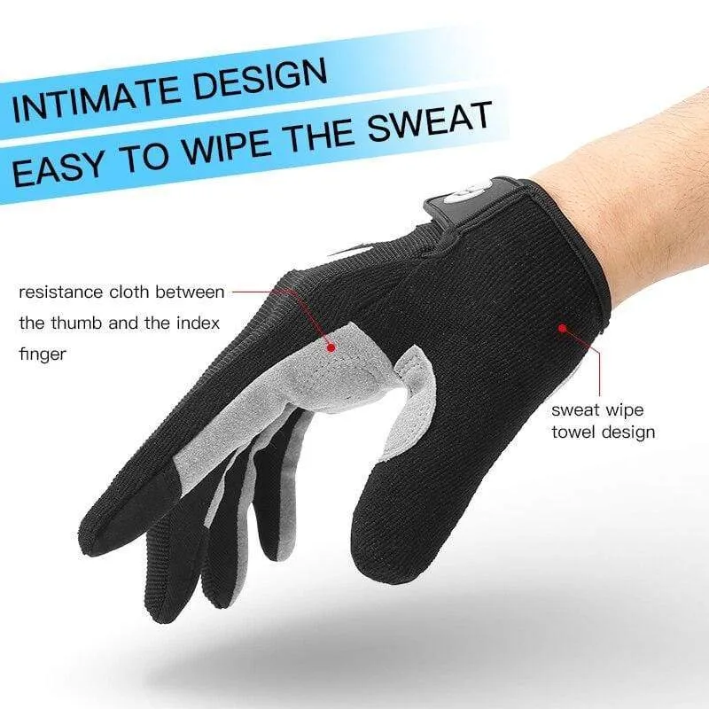 Luva Fäustlinge Fahrradhandschuhe Vollfinger Fahrradhandschuhe Anti Slip Gel Pad Motorrad MTB Rennrad Handschuh