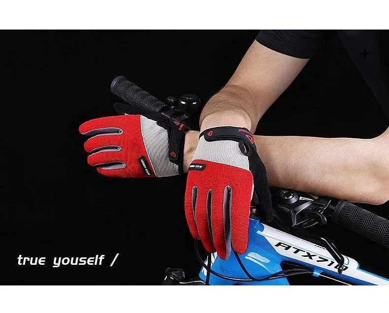 Luva Fäustlinge Fahrradhandschuhe Vollfinger Fahrradhandschuhe Anti Slip Gel Pad Motorrad MTB Rennrad Handschuh
