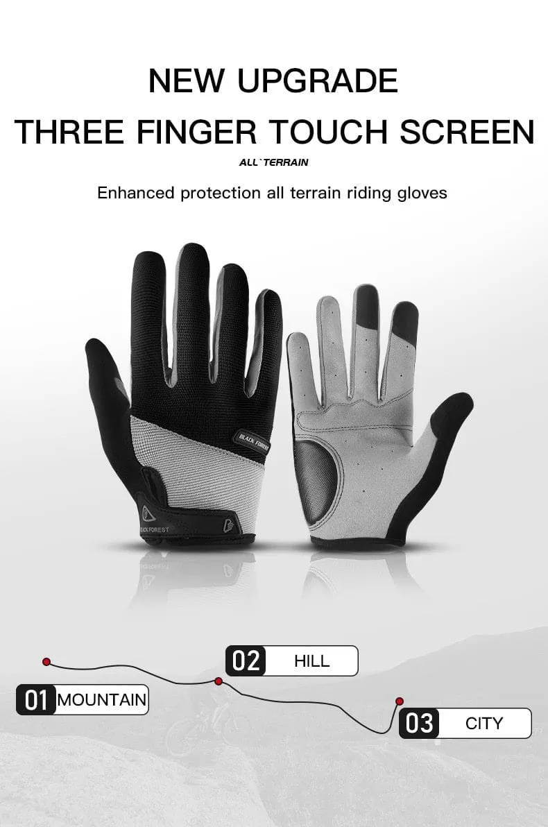 Luva Fäustlinge Fahrradhandschuhe Vollfinger Fahrradhandschuhe Anti Slip Gel Pad Motorrad MTB Rennrad Handschuh